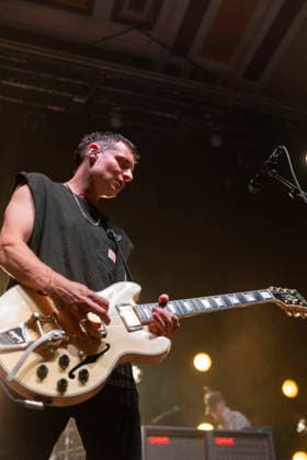 The Maccabees , performs live, at o2 City Hall, Newcastle, on 7 July 2026 Hugo White of The Maccabees , performs live, at o2 City Hall, Newcastle, on 7 July 2026, Credit:David Wala Avalon Tyne & Wear, Newcastle  Copyright: xDavidxWalax xAvalonx 1115121131