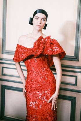 Sanne de Roo Paris Fashion Week HC AW26 Georges Chakra 458030 July 7, 2026  Copyright: xJean-BaptistexSoulliatx xStarfacex STAR_458030_035