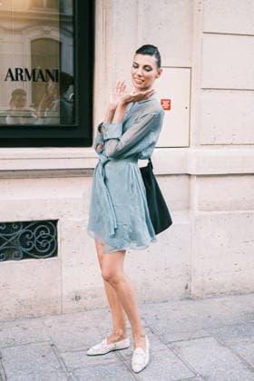 Diana Targa Paris Fashion Week HC AW26 Armani 458030 July 7, 2026  Copyright: xJean-BaptistexSoulliatx xStarfacex STAR_458030_080