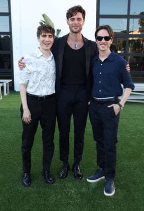 Los Angeles CA July 07: Gary Entin, Eric Guilmette, Edmund Entin. at Microhouse Films Hosts Launch Event For New Vertical Storytelling Platform held at The SRGN Studios in Los Angeles, CA. on July 07, 2026 Credit: AdMedia Los Angeles USA - ZUMAa123 20260707_zaa_a123_200 Copyright: xADx