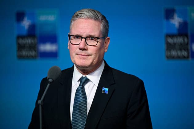 36th NATO Summit in Ankara ANKARA, TURKIYE - JULY 08: British Prime Minister Keir Starmer makes a statement to the press ahead of the main session of the North Atlantic Council Meeting during the second day of the 36th NATO Heads of State and Government Summit in Ankara, Turkiye on July 08, 2026. Dogukan Keskinkilic Anadolu Ankara Turkey. Editorial use only. Please get in touch for any other usage.  Copyright: x2026xAnadoluxDogukanxKeskinkilicx
