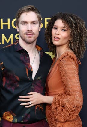 Los Angeles CA July 07: Ty Trumbo, Samantha Neyland- Trumbo. at Microhouse Films Hosts Launch Event For New Vertical Storytelling Platform held at The SRGN Studios in Los Angeles, CA. on July 07, 2026 Credit: AdMedia Los Angeles USA - ZUMAa123 20260707_zaa_a123_267 Copyright: xADx