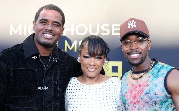 Los Angeles CA July 07: Troy Brookins, Kia Todd, Corey Mekell. at Microhouse Films Hosts Launch Event For New Vertical Storytelling Platform held at The SRGN Studios in Los Angeles, CA. on July 07, 2026 Credit: AdMedia Los Angeles USA - ZUMAa123 20260707_zaa_a123_358 Copyright: xADx