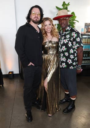 Los Angeles CA July 07: JC Chasez, Autumn Federici, Taye Diggs. at Microhouse Films Hosts Launch Event For New Vertical Storytelling Platform held at The SRGN Studios in Los Angeles, CA. on July 07, 2026 Credit: AdMedia Los Angeles USA - ZUMAa123 20260707_zaa_a123_367 Copyright: xADx
