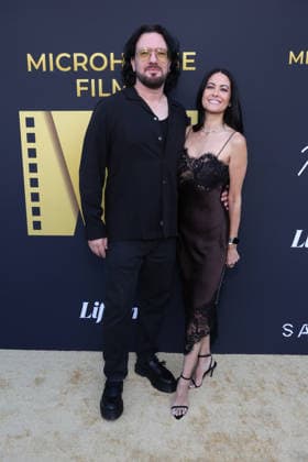 Los Angeles CA July 07: JC Chasez, Jennifer HuYoung. at Microhouse Films Hosts Launch Event For New Vertical Storytelling Platform held at The SRGN Studios in Los Angeles, CA. on July 07, 2026 Credit: AdMedia Los Angeles USA - ZUMAa123 20260707_zaa_a123_381 Copyright: xADx