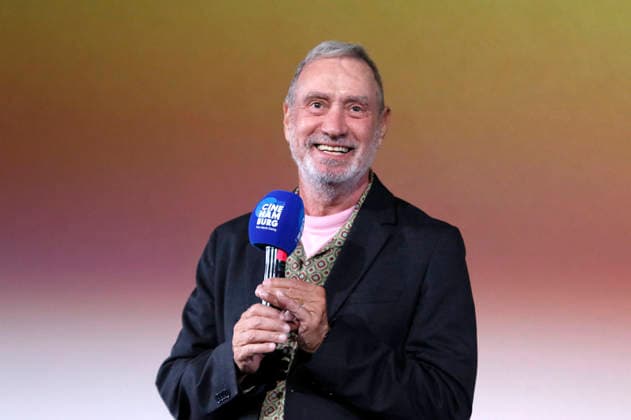 Roland Emmerich bei der Verleihung der Gläsernen Leinwand an Roland Emmerich im Rahmen der CineHamburg 2026 im Cinemaxx Dammtor. Hamburg, 07.07.2026 *** Roland Emmerich at the presentation of the Gläsernes Leinwand award to Roland Emmerich as part of CineHamburg 2026 at Cinemaxx Dammtor in Hamburg, July 7, 2026 Foto:xC.xTamckex xFuturexImagex emmerich_6760