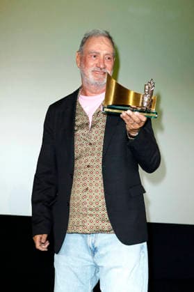 Roland Emmerich bei der Verleihung der Gläsernen Leinwand an Roland Emmerich im Rahmen der CineHamburg 2026 im Cinemaxx Dammtor. Hamburg, 07.07.2026 *** Roland Emmerich at the presentation of the Gläsernes Leinwand award to Roland Emmerich as part of CineHamburg 2026 at Cinemaxx Dammtor in Hamburg, July 7, 2026 Foto:xC.xTamckex xFuturexImagex emmerich_6761