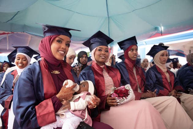 The Recep Tayyip Erdogan Faculty of Health Sciences held its graduation ceremony in Somalia MOGADISHU, SOMALIA - JULY 8: Graduates attend a commencement ceremony at Mogadishu Recep Tayyip Erdogan Faculty of Health Sciences, affiliated with the University of Health Sciences, in Mogadishu, Somalia, on July 8, 2026. Somalia Minister of Culture and Tourism Abdifitah Kasim Mohamud, Somalia Minister of Health and Human Services Dr. Ali Haji Aden, along with representatives of civil society organizations from Turkiye and Somalia, academics, students and parents, attend the ceremony. Abuukar Mohamed Muhidin Anadolu Mogadishu Somalia. Editorial use only. Please get in touch for any other usage.  Copyright: x2026xAnadoluxAbuukarxMohamedxMuhidinx