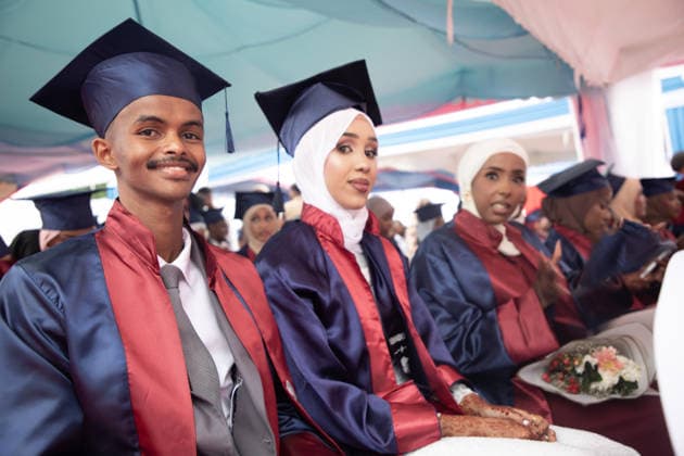 The Recep Tayyip Erdogan Faculty of Health Sciences held its graduation ceremony in Somalia MOGADISHU, SOMALIA - JULY 8: Graduates attend a commencement ceremony at Mogadishu Recep Tayyip Erdogan Faculty of Health Sciences, affiliated with the University of Health Sciences, in Mogadishu, Somalia, on July 8, 2026. Somalia Minister of Culture and Tourism Abdifitah Kasim Mohamud, Somalia Minister of Health and Human Services Dr. Ali Haji Aden, along with representatives of civil society organizations from Turkiye and Somalia, academics, students and parents, attend the ceremony. Abuukar Mohamed Muhidin Anadolu Mogadishu Somalia. Editorial use only. Please get in touch for any other usage.  Copyright: x2026xAnadoluxAbuukarxMohamedxMuhidinx