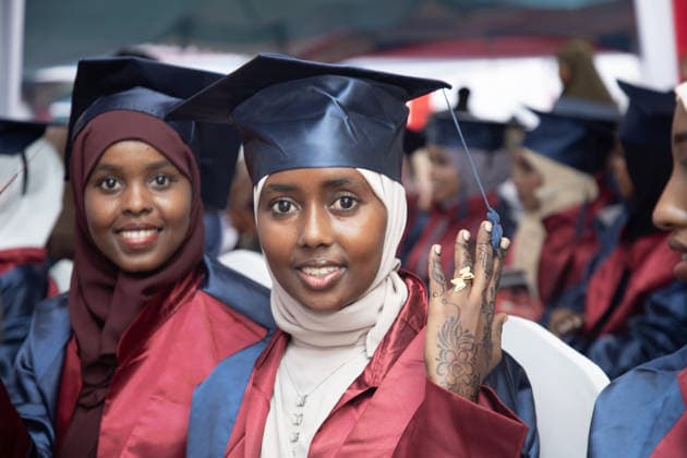 The Recep Tayyip Erdogan Faculty of Health Sciences held its graduation ceremony in Somalia MOGADISHU, SOMALIA - JULY 8: Graduates attend a commencement ceremony at Mogadishu Recep Tayyip Erdogan Faculty of Health Sciences, affiliated with the University of Health Sciences, in Mogadishu, Somalia, on July 8, 2026. Somalia Minister of Culture and Tourism Abdifitah Kasim Mohamud, Somalia Minister of Health and Human Services Dr. Ali Haji Aden, along with representatives of civil society organizations from Turkiye and Somalia, academics, students and parents, attend the ceremony. Abuukar Mohamed Muhidin Anadolu Mogadishu Somalia. Editorial use only. Please get in touch for any other usage.  Copyright: x2026xAnadoluxAbuukarxMohamedxMuhidinx