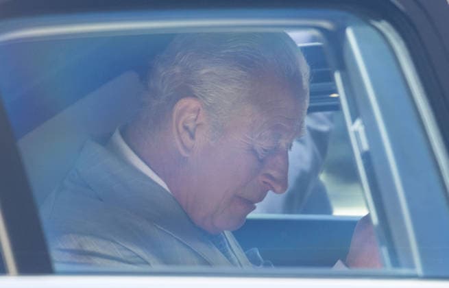 July 8, 2026, London, England, United Kingdom: King CHARLES III leaves British Transport Police headquarters in central London after officially opening the building. London United Kingdom  - ZUMAs262 20260708_zip_s262_015 Copyright: xTayfunxSalcix