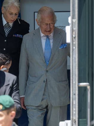 July 8, 2026, London, England, United Kingdom: King CHARLES III leaves British Transport Police headquarters in central London after officially opening the building. London United Kingdom - ZUMAs262 20260708_zip_s262_001 Copyright: xTayfunxSalcix