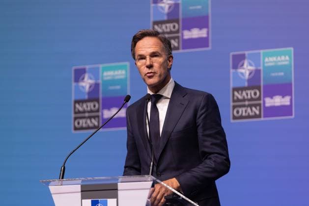 July 8, 2026, Ankara, Turkey: NATO Secretary General Mark Rutte speaks during a press conference following a meeting of NATO leaders at the NATO Summit Ankara Turkey - ZUMAl194 20260708_zip_l194_015 Copyright: xMarekxLadzinskix