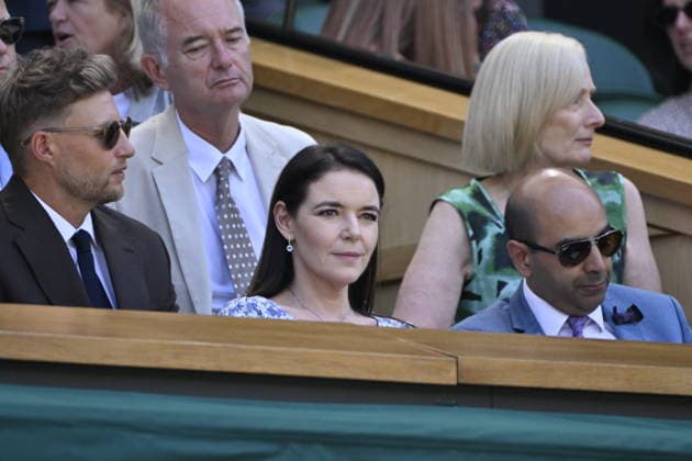 Tennis - Wimbledon 2026 - ITF - The Championships - 08 07 2026 - Tennis - Wimbledon 2026 - ITF - The Championships - 08 07 2026 - Melanie de Massy Presidente du Monte Carlo Country Club dans la Royal Box - Monaco London  Copyright: xChryslenexCaillaud Psnewzx
