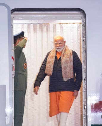 NARENDRA MODI ARRIVAL MELBOURNE, India™s Prime Minister Narendra Modi arrives at Melbourne Tullamarine Airport in Melbourne, Wednesday, July 8, 2026. India™s Prime Minister Narendra Modi arrives in Australia and is welcomed by representatives of the Australian Government. ( NO ARCHIVING MELBOURNE VICTORIA AUSTRALIA  Copyright: xLUISxASCUIx 20260709159045469120