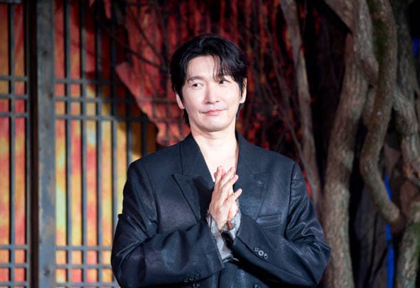 Jo Seung-Woo, July 8, 2026 : Cast member Jo Seung-Woo at a press conference for the upcoming Netflix original series The East Palace in Seoul, South Korea. The action-packed eight-episode period drama follows a man with the unique ability to cross over into the spirit realm and a court lady harboring a mysterious past. Summoned by the king, the duo is tasked with untangling dangerous histories to uncover a secret buried in the very heart of the palace. The series will be released on July 17.  aflo_337318685