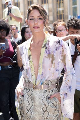 PFW - Elie Saab Arrivals Olivia Palermo attending the Elie Saab Haute Couture Fall Winter 2026 2027 show as part of Paris Fashion Week in Paris, France on July 08, 2026. Photo by Laurent Zabulon ABACAPRESS.COM  Copyright: xZabulonxLaurent ABACAx