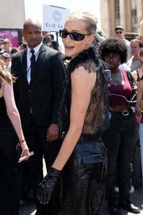 PFW - Elie Saab Arrivals Poppy Delevingne attending the Elie Saab Haute Couture Fall Winter 2026 2027 show as part of Paris Fashion Week in Paris, France on July 08, 2026. Photo by Laurent Zabulon ABACAPRESS.COM  Copyright: xZabulonxLaurent ABACAx