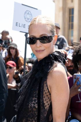 PFW - Elie Saab Arrivals Poppy Delevingne attending the Elie Saab Haute Couture Fall Winter 2026 2027 show as part of Paris Fashion Week in Paris, France on July 08, 2026. Photo by Laurent Zabulon ABACAPRESS.COM  Copyright: xZabulonxLaurent ABACAx