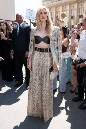 PFW - Elie Saab Arrivals Zita d Hauteville attending the Elie Saab Haute Couture Fall Winter 2026 2027 show as part of Paris Fashion Week in Paris, France on July 08, 2026. Photo by Laurent Zabulon ABACAPRESS.COM  Copyright: xZabulonxLaurent ABACAx