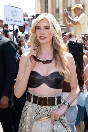 PFW - Elie Saab Arrivals Zita d Hauteville attending the Elie Saab Haute Couture Fall Winter 2026 2027 show as part of Paris Fashion Week in Paris, France on July 08, 2026. Photo by Laurent Zabulon ABACAPRESS.COM  Copyright: xZabulonxLaurent ABACAx