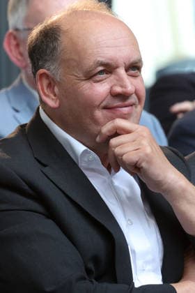 Firma Achenbach Buschhuetten (Buschhütten), Campus Buschhuetten (Buschhütten) Impulsforum. Staatssekretaer (Staatssekretär) im Ministerium für Umwelt, Naturschutz und Verkehr des Landes Nordrhein-Westfalen Viktor Haase Impulsforum am 08.07.2026 in Kreuztal Deutschland. *** Achenbach Buschhuetten Buschhütten Company, Buschhuetten Buschhütten Campus, Keynote Forum, Viktor Haase, State Secretary at the Ministry of the Environment, Nature Conservation, and Transportation of the State of North Rhine-Westphalia, Keynote Forum on July 8, 2026, in Kreuztal, Germany