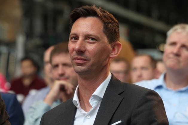 Firma Achenbach Buschhuetten (Buschhütten), Campus Buschhuetten (Buschhütten) Impulsforum. Landrat vom Kreis-Siegen-Wittgenstein Andreas Mueller (Müller) (SPD). Impulsforum am 08.07.2026 in Kreuztal Deutschland. *** Achenbach Buschhuetten Buschhütten Company, Buschhuetten Buschhütten Campus, Impulsforum, Andreas Mueller Müller (SPD), District Administrator of the Siegen-Wittgenstein District, Impulsforum on July 8, 2026, in Kreuztal, Germany
