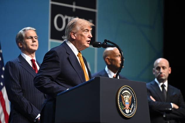 ANKARA, TURKIET 20260708 USA:s president Donald Trump talar under Nato-toppmötet i Ankara, Turkiet. ANKARA TURKIET x10430x *** ANKARA, TURKEY 20260708 U.S. President Donald Trump speaks during the NATO summit in Ankara, Turkey ANKARA TURKEY x10430x  Copyright: xChristinexOlsson TTx NATO-TOPPMÖTE ANKARA 2026 sCVi6sQhuWs