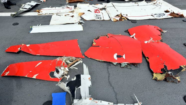 (260708) -- ISLAMABAD, July 8, 2026 -- Photo released by on July 8, 2026 shows the wreckage of a missing K2 Airways cargo Boeing 737 aircraft on a naval ship after being recovered from deep sea near Ormara town, Pakistan. Pakistan s Navy on Wednesday located the wreckage of a missing K2 Airways cargo Boeing 737 aircraft in the Arabian Sea after a 12-hour search and rescue operation, the Pakistan Airports Authority (PAA) said in a statement. The wreckage was found about 53 nautical miles south of Ormara, a coastal town in Gwadar district of the country s southwestern Balochistan province, the statement said. ( Handout via Xinhua) PAKISTAN-ORMARA-CARGO PLANE-CRASH-WRECKAGE-RECOVERY PakistanxNavy 