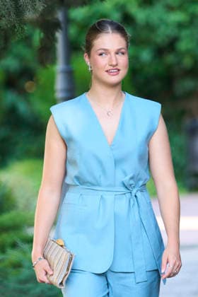 08-07-2026 Zaragoza Princess Leonor attending the Docentes Referentes event by Ibercaja Foundation in Zaragoza. No Spain  Copyright: xPPEx