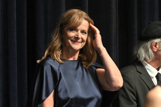 The 60th Karlovy Vary International Film Festival continued on its sixth day, in Karlovy Vary, Czech Republic, on July 8, 2026. A delegation of filmmakers presented the German film Hijamat in the Grand Hall of the Thermal Hotel. Actress Nastassja Kinski. (CTKxPhoto SlavomirxKubes) CTKPhotoP2026070808998  CTKPhotoP2026070808998