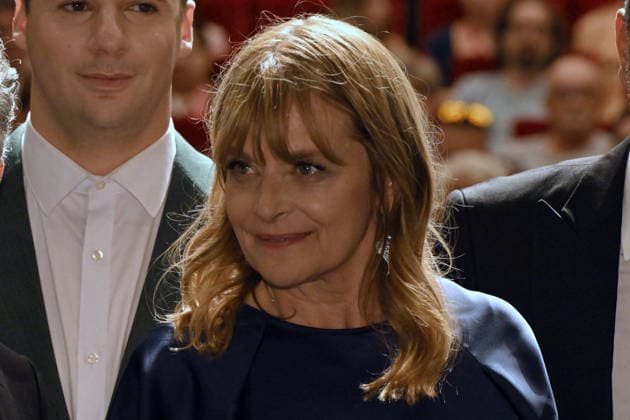 The 60th Karlovy Vary International Film Festival continued on its sixth day, in Karlovy Vary, Czech Republic, on July 8, 2026. A delegation of filmmakers presented the German film Hijamat in the Grand Hall of the Thermal Hotel. Actress Nastassja Kinski. (CTKxPhoto SlavomirxKubes) CTKPhotoP2026070809021  CTKPhotoP2026070809021