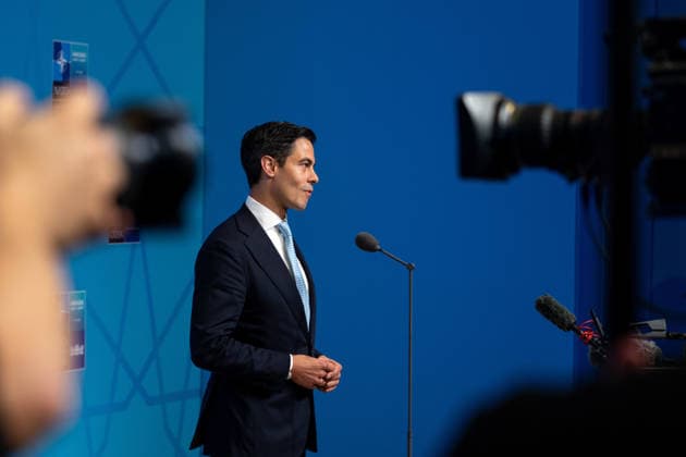 July 8, 2026, Ankara, Antwerp, Turkey: ANKARA, TURKIJE - 08.07.2026..Secretary-General Mark Rutte and the heads of government of the NATO member states arrive at the Bestepe Presidential Compound in Ankara for day 2 of the summit in Ankara. Ankara Turkey - ZUMAr234 20260708_zip_r234_009 Copyright: xBobxReijndersx