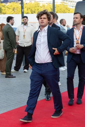 Esports World Cup 2026 Opening Ceremony Magnus Carlsen Grandmaster, world number one in the Elo rankings, and twenty-one-time world chess champion attends Esports World Cup 2026 Opening Ceremony at La Seine Musicale on July 08, 2026 in Paris, France. Photo by Nasser Berzane ABACAPRESS.COM Paris France  Copyright: xBerzanexNasser ABACAx