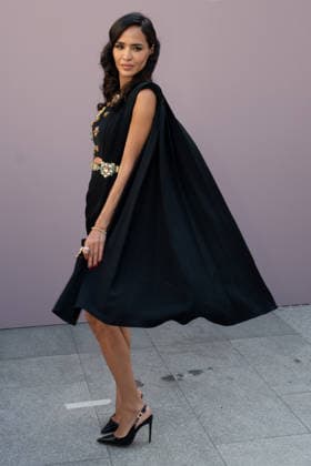 PFW - Zuhair Murad Photocall Leila Ben Khalifa attending the Zuhair Murad Haute Couture Fall Winter 2026 2027 show as part of Paris Fashion Week in Paris, France on July 08, 2026. Photo by Laurent Zabulon ABACAPRESS.COM Paris  Copyright: xZabulonxLaurent ABACAx