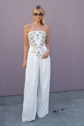 PFW - Zuhair Murad Photocall Simona Jakstaite attending the Zuhair Murad Haute Couture Fall Winter 2026 2027 show as part of Paris Fashion Week in Paris, France on July 08, 2026. Photo by Laurent Zabulon ABACAPRESS.COM Paris  Copyright: xZabulonxLaurent ABACAx