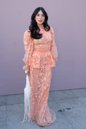 PFW - Zuhair Murad Photocall Heart Evangelista attending the Zuhair Murad Haute Couture Fall Winter 2026 2027 show as part of Paris Fashion Week in Paris, France on July 08, 2026. Photo by Laurent Zabulon ABACAPRESS.COM Paris  Copyright: xZabulonxLaurent ABACAx