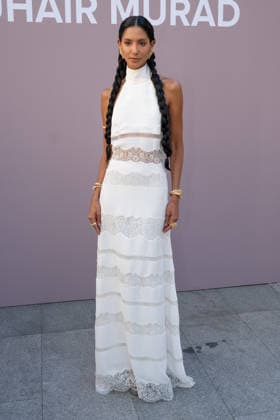 PFW - Zuhair Murad Photocall Thayna Soares attending the Zuhair Murad Haute Couture Fall Winter 2026 2027 show as part of Paris Fashion Week in Paris, France on July 08, 2026. Photo by Laurent Zabulon ABACAPRESS.COM Paris  Copyright: xZabulonxLaurent ABACAx