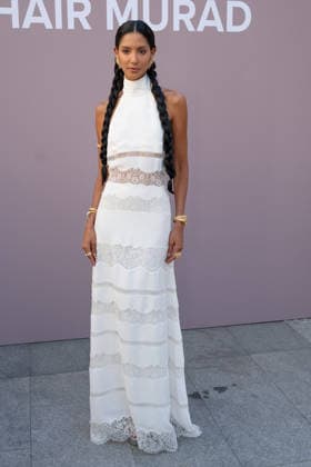 PFW - Zuhair Murad Photocall Thayna Soares attending the Zuhair Murad Haute Couture Fall Winter 2026 2027 show as part of Paris Fashion Week in Paris, France on July 08, 2026. Photo by Laurent Zabulon ABACAPRESS.COM Paris  Copyright: xZabulonxLaurent ABACAx