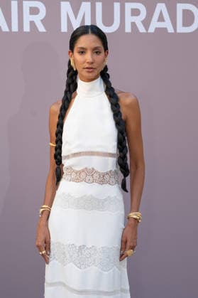 PFW - Zuhair Murad Photocall Thayna Soares attending the Zuhair Murad Haute Couture Fall Winter 2026 2027 show as part of Paris Fashion Week in Paris, France on July 08, 2026. Photo by Laurent Zabulon ABACAPRESS.COM Paris  Copyright: xZabulonxLaurent ABACAx