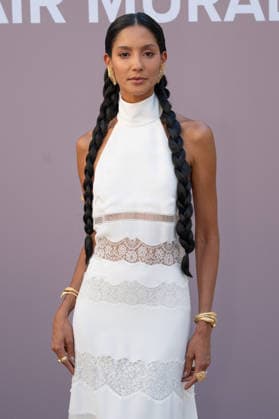 PFW - Zuhair Murad Photocall Thayna Soares attending the Zuhair Murad Haute Couture Fall Winter 2026 2027 show as part of Paris Fashion Week in Paris, France on July 08, 2026. Photo by Laurent Zabulon ABACAPRESS.COM Paris  Copyright: xZabulonxLaurent ABACAx