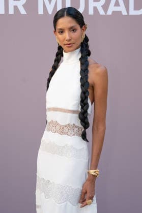 PFW - Zuhair Murad Photocall Thayna Soares attending the Zuhair Murad Haute Couture Fall Winter 2026 2027 show as part of Paris Fashion Week in Paris, France on July 08, 2026. Photo by Laurent Zabulon ABACAPRESS.COM Paris  Copyright: xZabulonxLaurent ABACAx