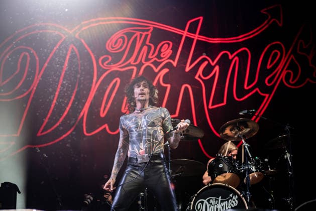 Music Concert - The Darkness Justin Hawkins of The Darkness Villafranca (VR) Castello Scaligero Italy Copyright: xMirkoxFava TSCKx xLiveMediax LPM_2556579