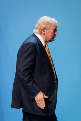 Donald Trump at NATO Summit Press Conference - Ankara AJ US President Donald Trump speaks to the press during a NATO (OTAN) Summit at Bestepe Presidential Compound in Ankara, Turkiye on July 8, 2026. The summit comes at a fraught time for the 77-year-old transatlantic alliance, with the US President demanding members make good on a pledge to ramp up defence spending as Washington takes a step back from Europe. Photo by Alexis Jumeau ABACAPRESS.COM. Ankara  Copyright: xJumeauxAlexis ABACAx