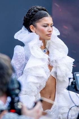July 8, 2026, Paris, Fra, France: Zendaya arrive at the Odyssey premiere in Paris Paris France - ZUMAv140 20260708_zip_v140_006 Copyright: xReginaxVoroninax