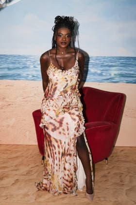 IPA86521442 - Riccione: The photocall for the fourth season of the Paramount series Star Trek: Strange New Worlds during the Italian Global Series (IGS) Festival 2026. Pictured: Celia Rose Gooding (American actress)  Copyright: xAlessandroxBremecx xx 86521442
