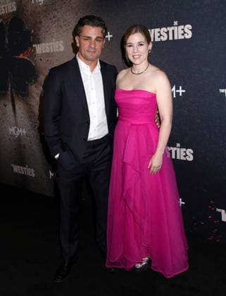 MGM+ s The Westies New York Premiere Hamish Allan-Headley and Allie Dunbar attending MGM+ s The Westies New York Premiere held at the SVA Theatre on July 8, 2026 in New York City, NY New York City SVA Theatre NY USA Copyright: xStevenxBergman AFF-USA.COMx