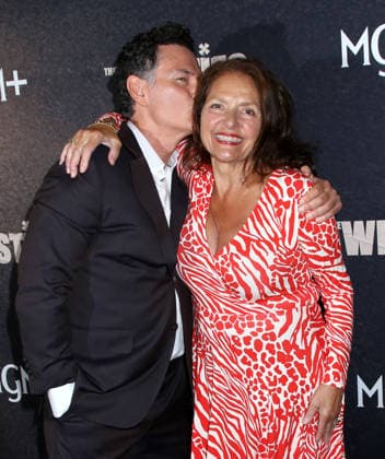 MGM+ s The Westies New York Premiere Hamish Allan-Headley and Aida Turturro attending MGM+ s The Westies New York Premiere held at the SVA Theatre on July 8, 2026 in New York City, NY New York City SVA Theatre NY USA Copyright: xStevenxBergman AFF-USA.COMx