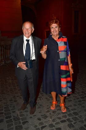 IPA86522638 - Rome, Piazza del Campidoglio, 2026 Strega Prize; Pictured: Fausto and Lella Bertinotti  Copyright: xVincenzoxLandix xVincenzoxLandix 86522638