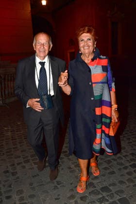 IPA86522648 - Rome, Piazza del Campidoglio, 2026 Strega Prize; Pictured: Fausto and Lella Bertinotti  Copyright: xVincenzoxLandix xVincenzoxLandix 86522648